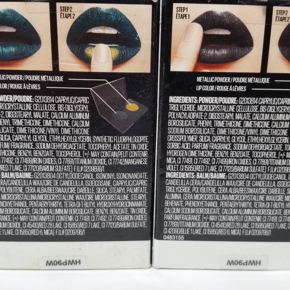 Maybelline Python Metallic Lip Kit Complete Set 8 - Picture 8 of 9